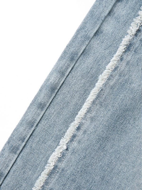 Herrenjeans im Used-Look mit verblasstem Patchwork-8