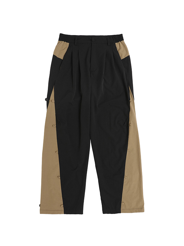 Herren-Cargohose mit kontrastierendem Splice-Bruch-4