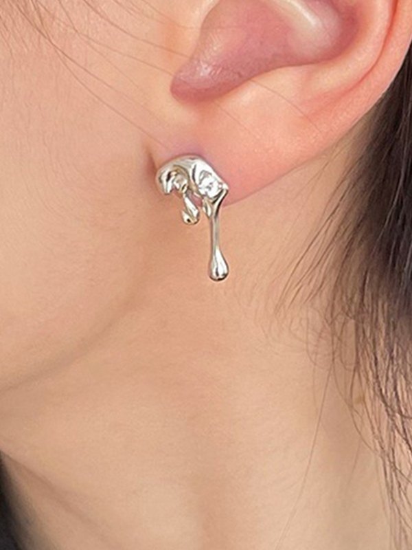 Ohrstecker aus Lava-Diamant-Zirkonia-3