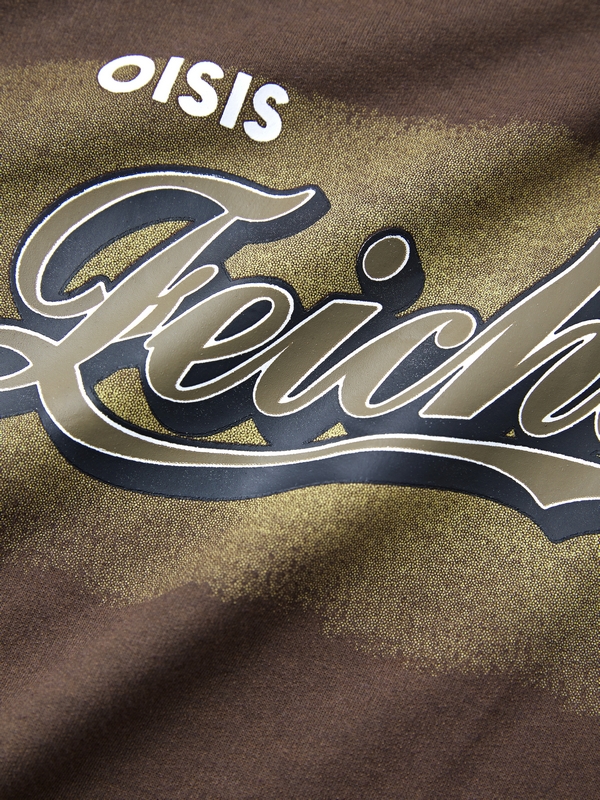 Crop-Sweatshirt mit Buchstaben-Print und lockerem Saum-6