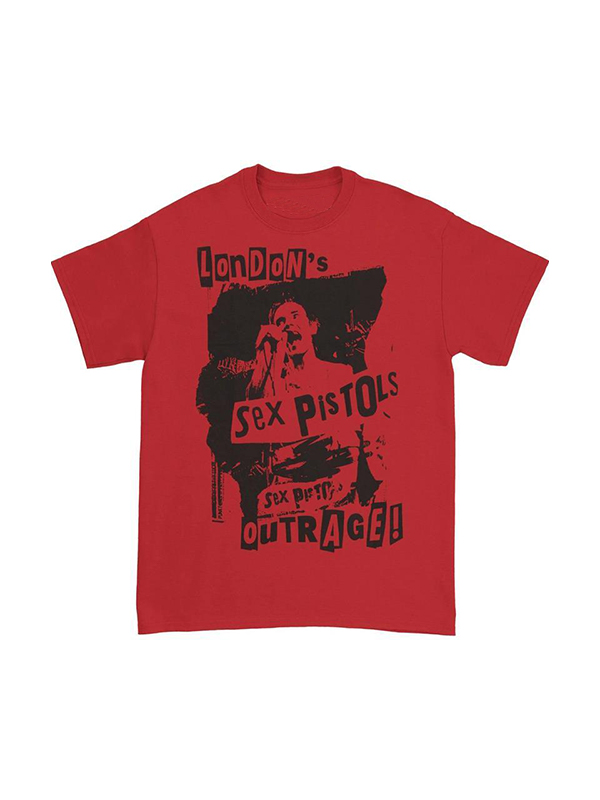 Kurzarm-T-Shirt mit Vintage-Portrait-Print für Herren-1