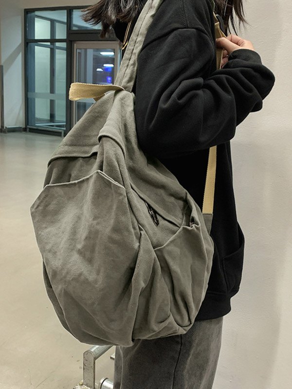 Vintage Wash College Schulrucksack-3